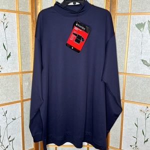 NWT MEN'S FOOTJOY LS SHIRT NAVY BLUE - Callaway Gardens on sleeve, size XXL